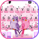 Hình nền bàn phím Birds In Lov APK