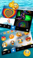 Tema Keyboard Boat Sea Holiday imagem de tela 3