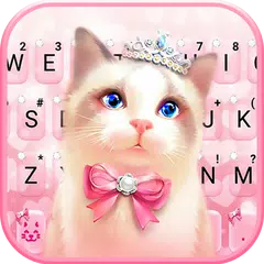 Bowknot Crown Kitty Themen APK Herunterladen