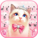 Bowknot Crown Kitty Thème APK