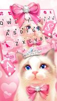 Teclado Bowknot Crown Kitty imagem de tela 1