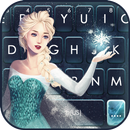 خلفية الكيبورد Blonde Fairy Girl APK