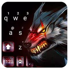 Bloody Killer Wolf のテーマキーボード アプリダウンロード