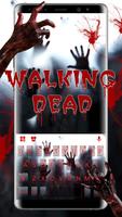 Тема для клавиатуры Bloody Walking Dead постер