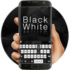 Chủ Đề Bàn Phím Black White biểu tượng Chủ Đề Bàn Phím Black White biểu tượng