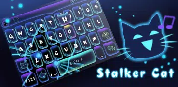 Stalker Cat Tema de teclado