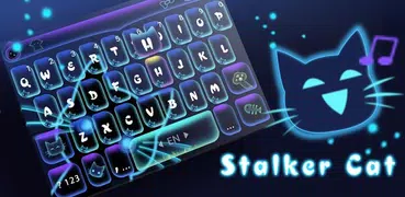 Stalker Cat Keyboard Theme