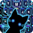 最新版、クールな Stalker Cat のテーマキーボード アイコン