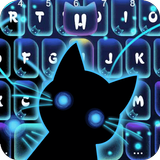 Tema Keyboard Stalker Cat ícone