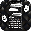 Black White Message Keyboard T APK