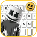 Black And White Dj Keyboard Theme
