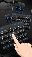 Bàn phím Black Blue Chat ảnh chụp màn hình 1