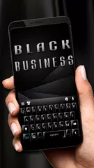 Baixar Tema de teclado Black Business APK