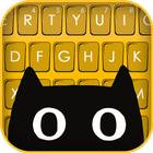 Fundo do Teclado Black Cat Liv ícone