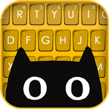 Fundo do Teclado Black Cat Liv ícone