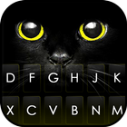 Tema Keyboard Black Cat ícone