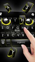 Tema Keyboard Black Cat screenshot 1