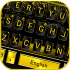Тема для клавиатуры Black Gold иконка