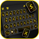 Black Gold Chat Klavye Arkapla APK