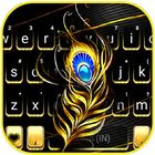 Hình nền bàn phím Black Gold Feather biểu tượng