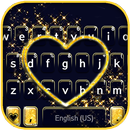 ثيم لوحة المفاتيح Black Gold H APK