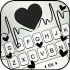 ikon Theme Black Heartbeat