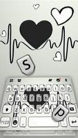 الكيبورد Black Heartbeat تصوير الشاشة 1