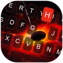 Galaxy Black Hole 3D Keyboard  APK