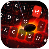 Galaxy Black Hole 3D Keyboard  icono