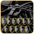 Teclado Black Machine Gun ícone