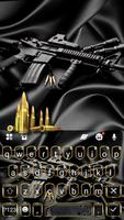 Teclado Black Machine Gun Cartaz