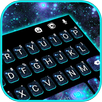 Blue Neon Galaxy Theme APK