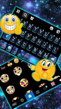 Screenshot 3 for Blue Neon Galaxy Theme