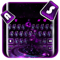 Black Neon Tech Keyboard Theme