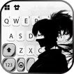 Black Ninja Keyboard Backgroun