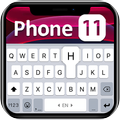 Black Phone 11 Keyboard Theme