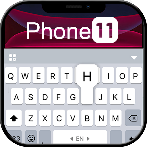 Black Phone 11 Keyboard Theme