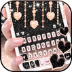 Black Pink Glitter Tema