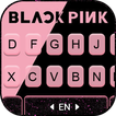 Black Pink Simple Keyboard Bac