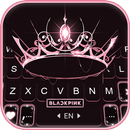 Fundo do Teclado Black Pink Ti APK