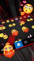 الكيبورد Black Red Business تصوير الشاشة 2