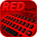الكيبورد Black Red APK