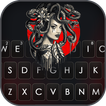 Black Red Medusa Tastaturhinte