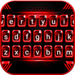ثيم لوحة المفاتيح Black Red Te