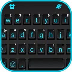 Black Simple Tastatur-Thema APK Herunterladen