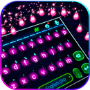 Thème de clavier Blinking Neon APK