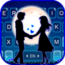 Blue Moon Couple Klavye Arkapl APK