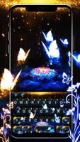 Blue Neon Butterfly penulis hantaran