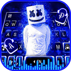 Fundo do Teclado Blue Night Co ícone