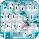 Thème de clavier Blue Butterfl APK